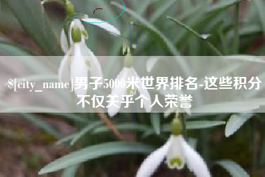 邵阳县男子5000米世界排名-这些积分不仅关乎个人荣誉
