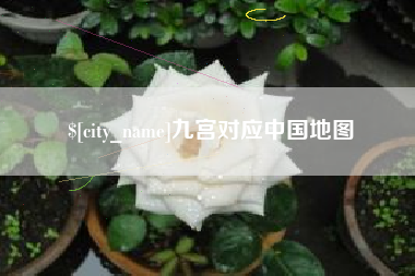 邵阳县九宫对应中国地图