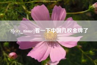 邵阳县看一下中国几枚金牌了