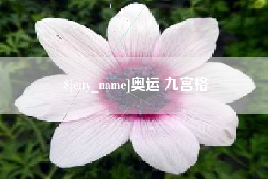 邵阳县奥运 九宫格