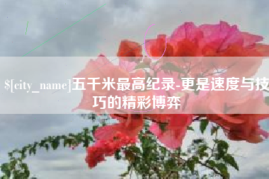 邵阳县五千米最高纪录-更是速度与技巧的精彩博弈