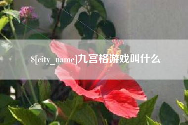 邵阳县九宫格游戏叫什么