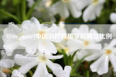 邵阳县中国消防救援学院男女比例