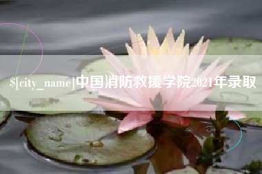邵阳县中国消防救援学院2021年录取
