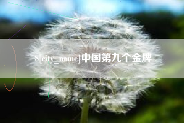 邵阳县中国第九个金牌
