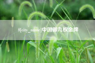 邵阳县中国哪九枚金牌