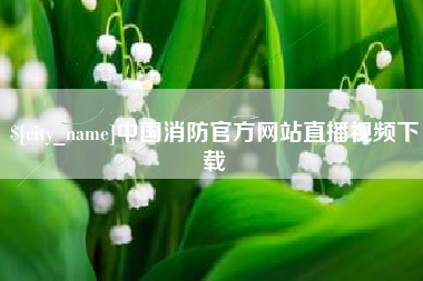 邵阳县中国消防官方网站直播视频下载