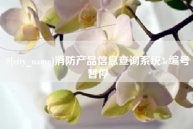 邵阳县消防产品信息查询系统3c编号暂停
