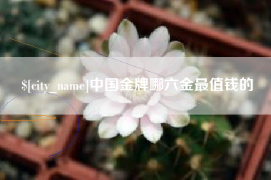 邵阳县中国金牌哪六金最值钱的