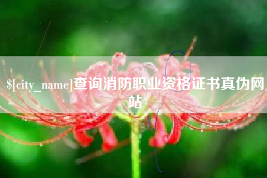 邵阳县查询消防职业资格证书真伪网站