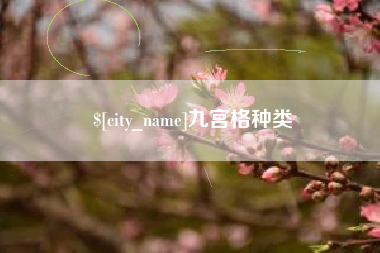 邵阳县九宫格种类